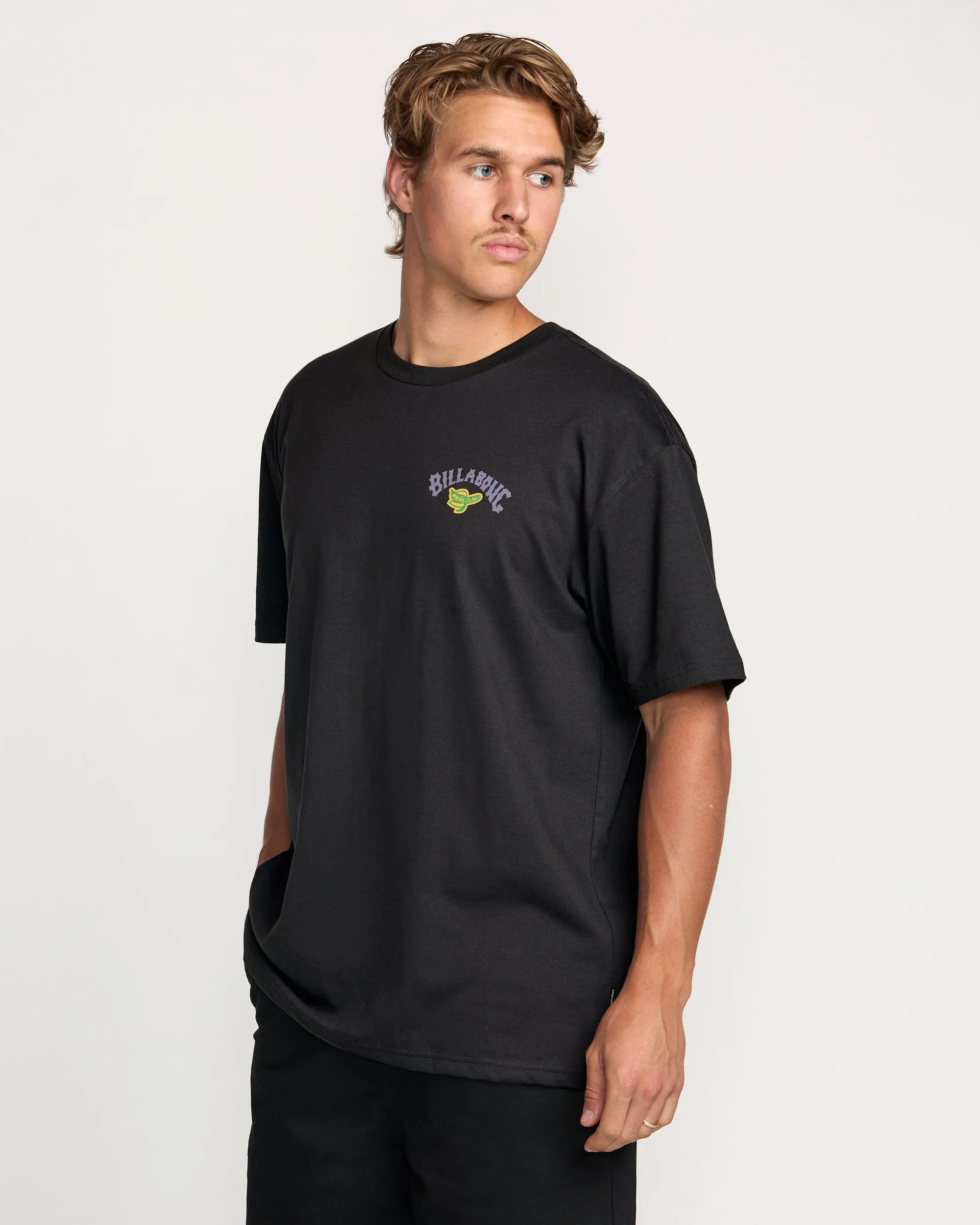 Billabong x Mami Wata Surf Africa Regular Tee - Washed Black Billabong