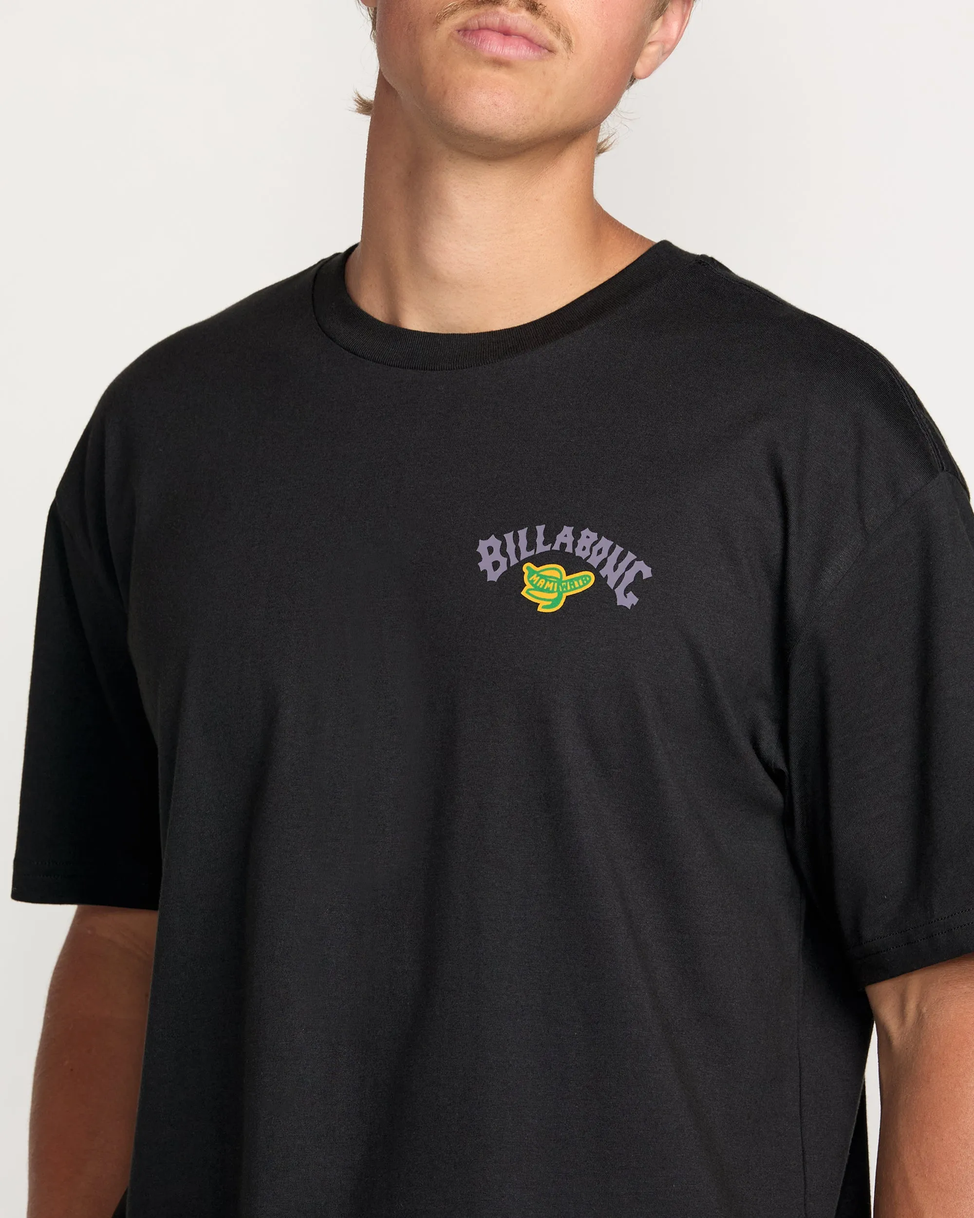 Billabong x Mami Wata Surf Africa Regular Tee - Washed Black Billabong