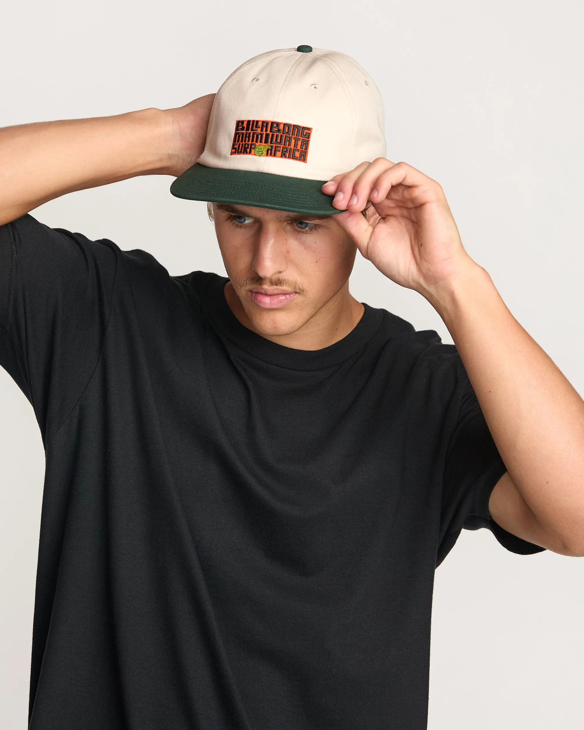 Billabong x Mami Wata Surf Africa Strapback Hat - Forest Billabong