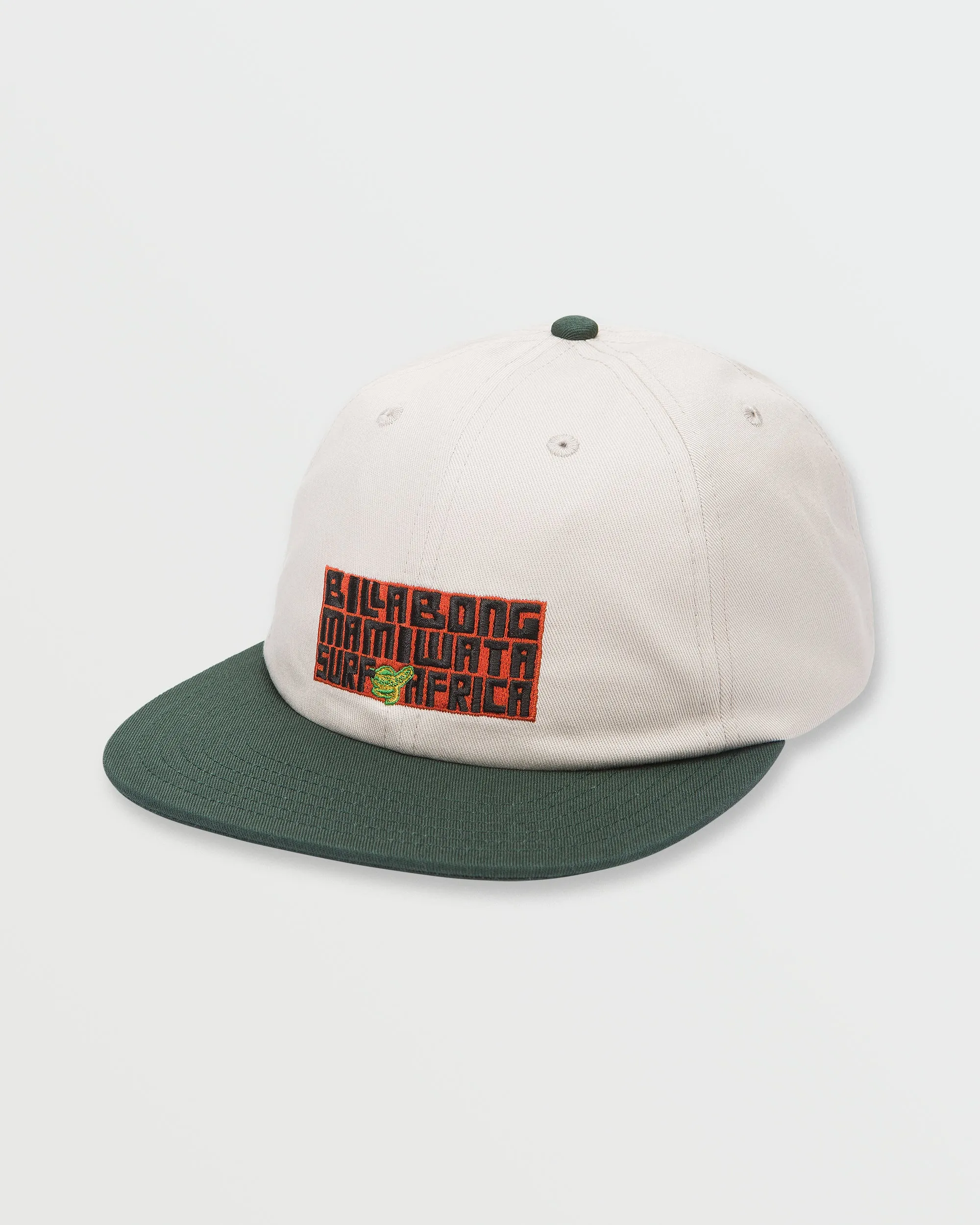Billabong x Mami Wata Surf Africa Strapback Hat - Forest Billabong