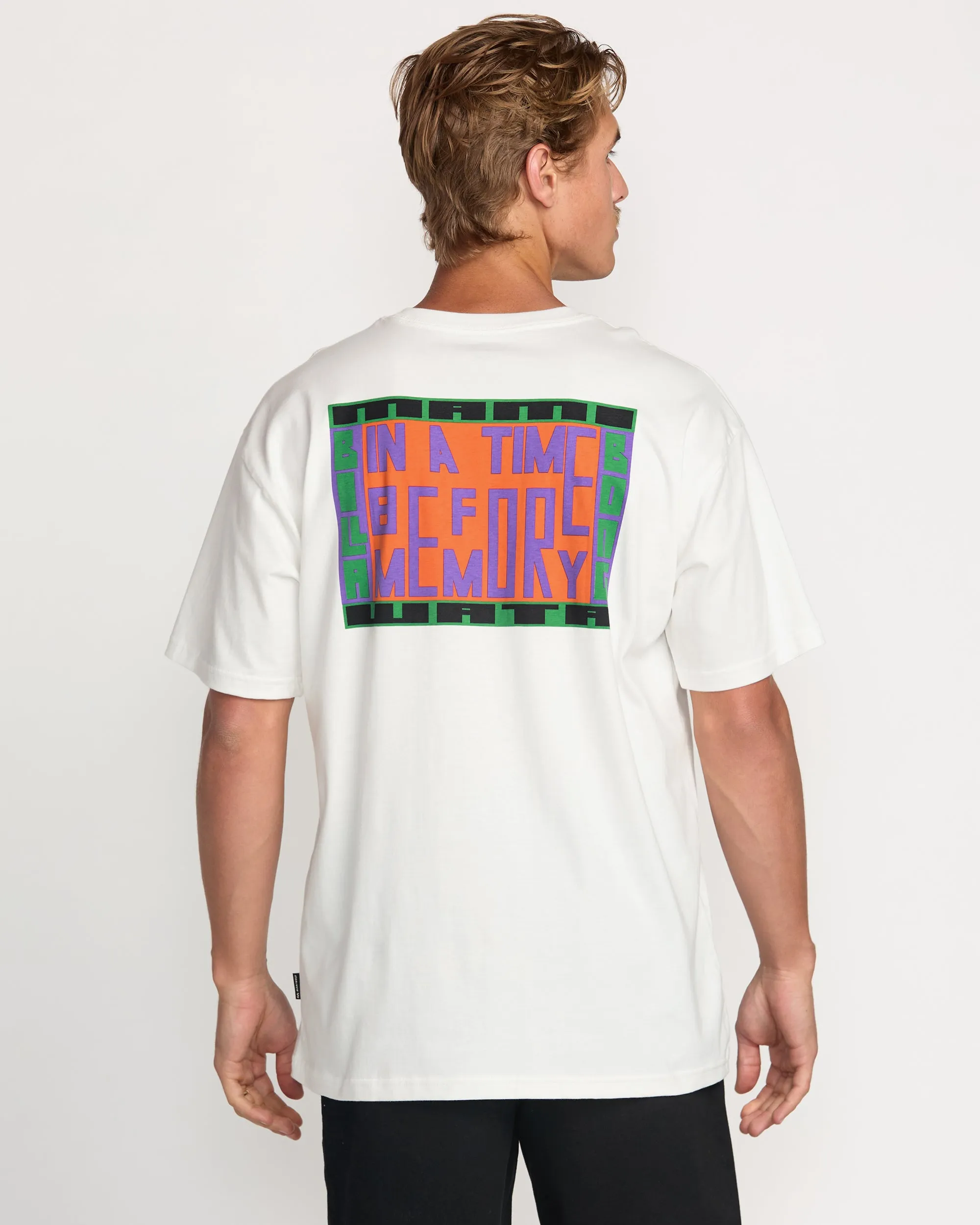 Billabong x Mami Wata Time Before Memory Regular Tee - Off White Billabong