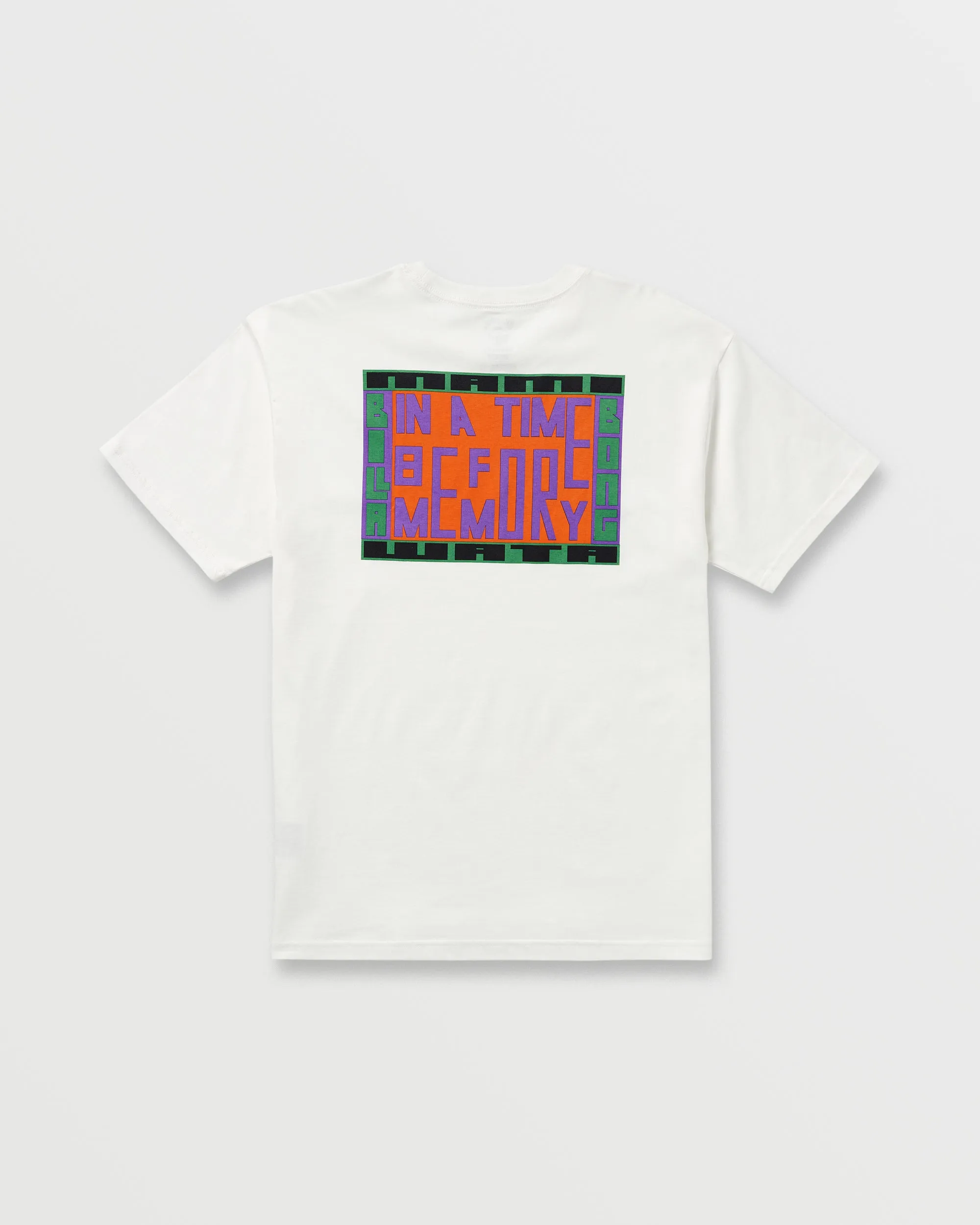 Billabong x Mami Wata Time Before Memory Regular Tee - Off White Billabong