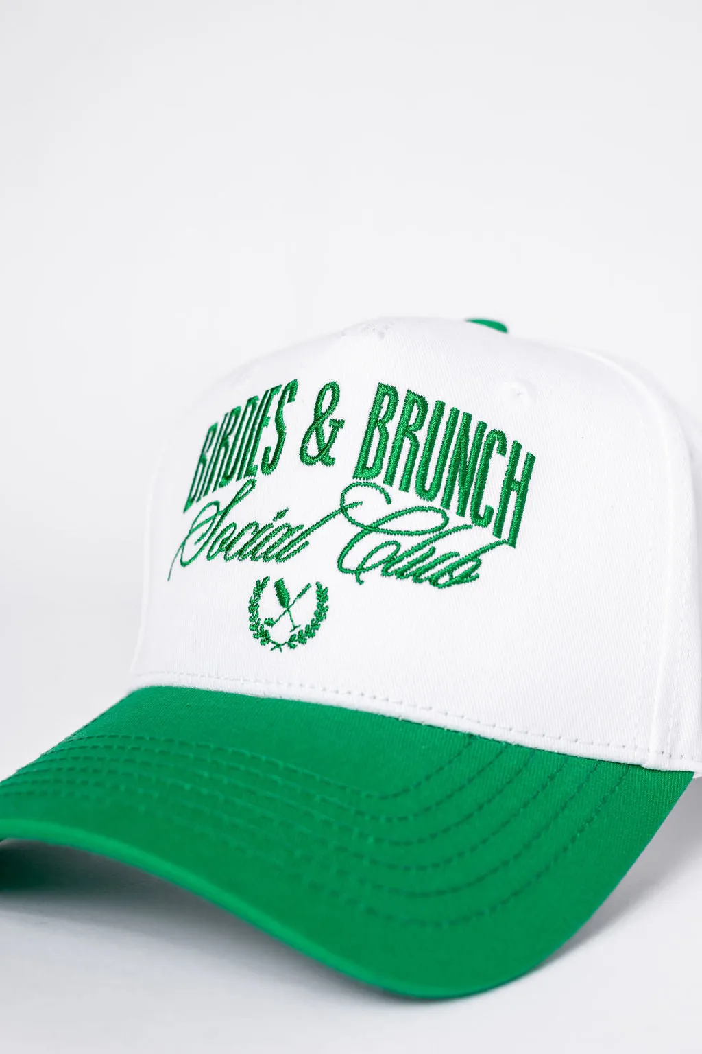 Birdies & Brunch Green Trucker Hat
