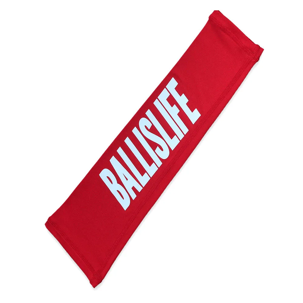 BL2 Shooting Sleeve in Red Ballislife