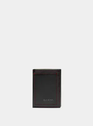 Black Dorito Trifold Wallet Guess