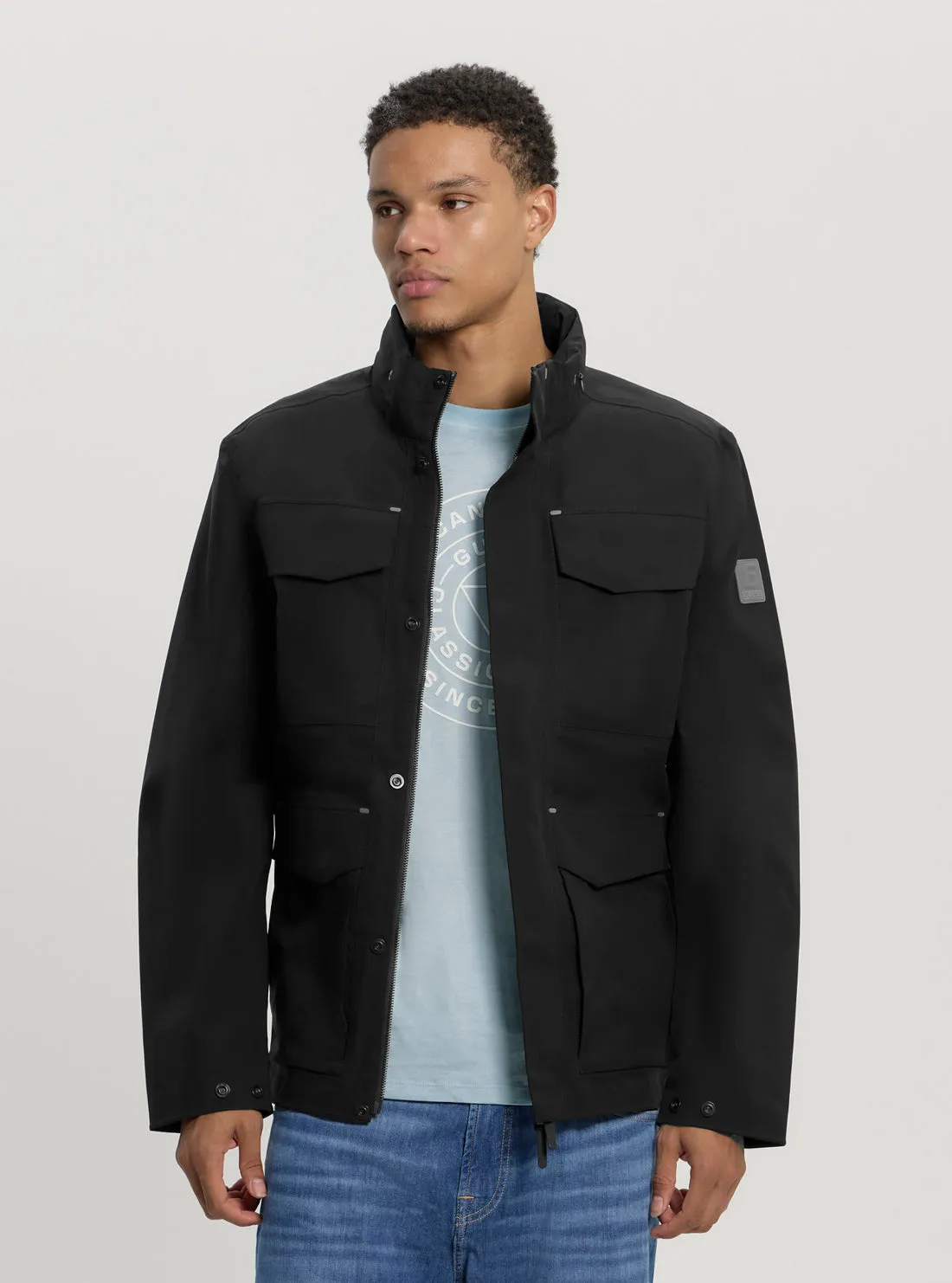 Black Dunwich Jacket Guess
