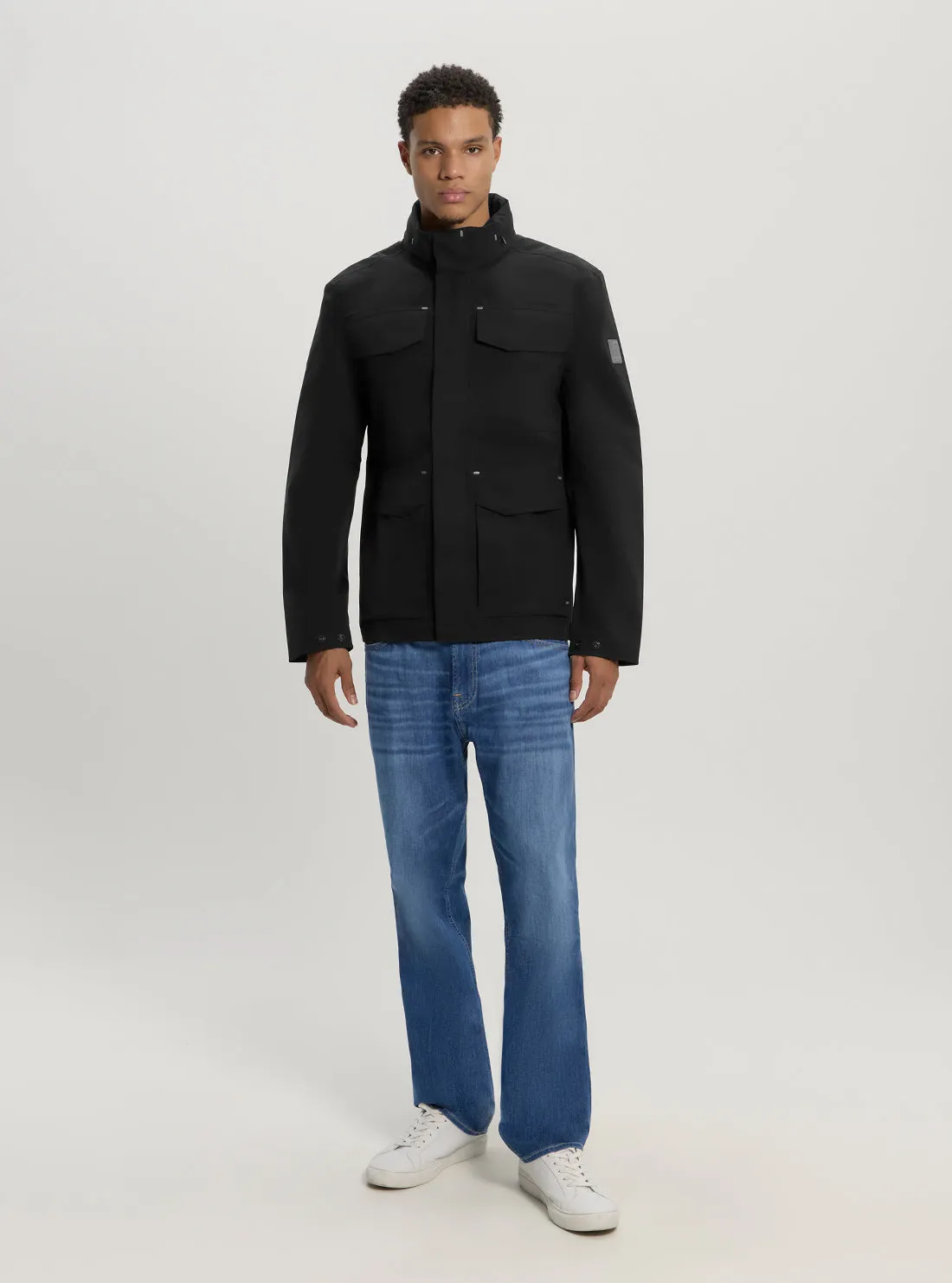 Black Dunwich Jacket Guess