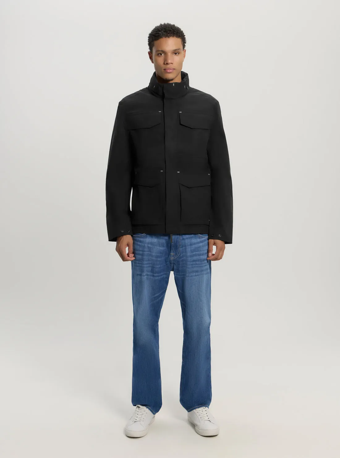 Black Dunwich Jacket Guess