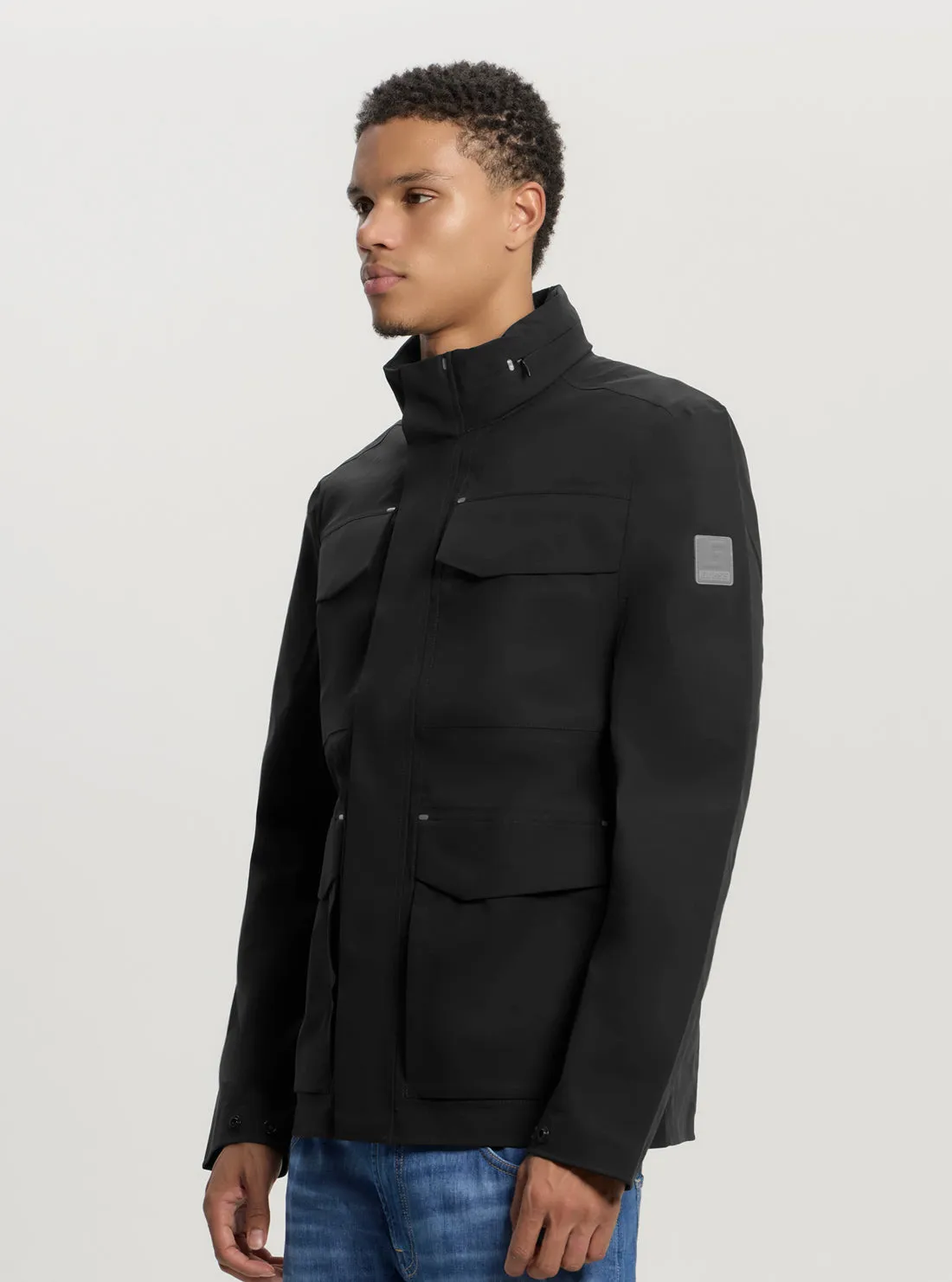 Black Dunwich Jacket Guess