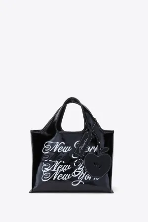 Black We Are NY Mini Market Tote