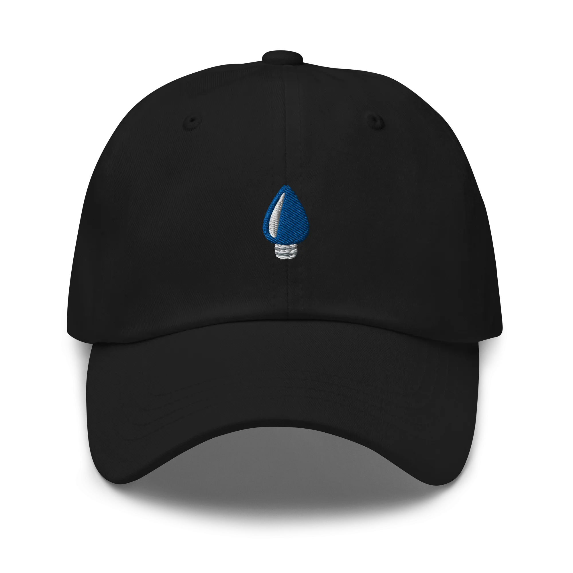 Blue Holiday Light Hat