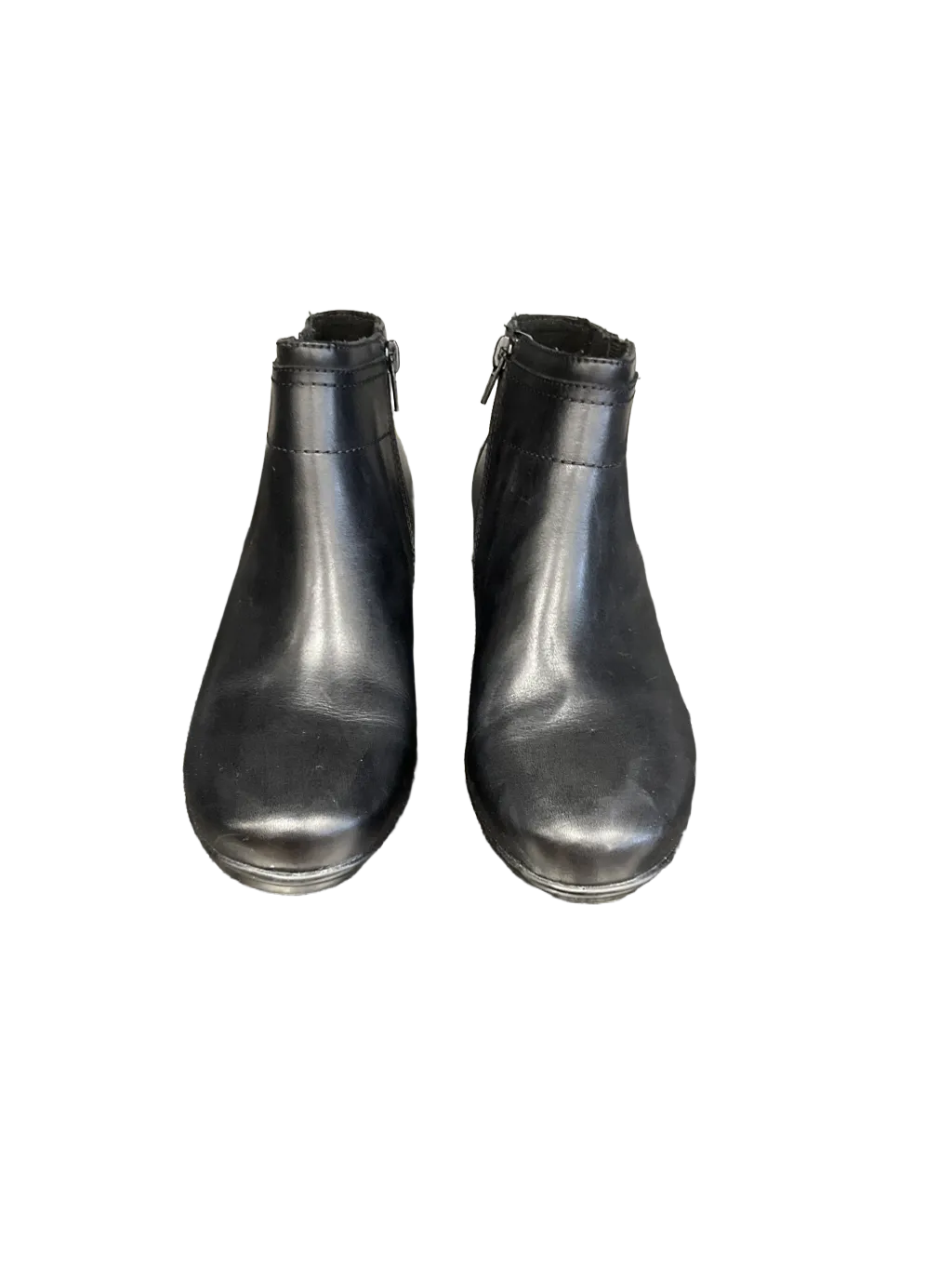 Boots Ankle Heels By Clarks  Size: 6.5