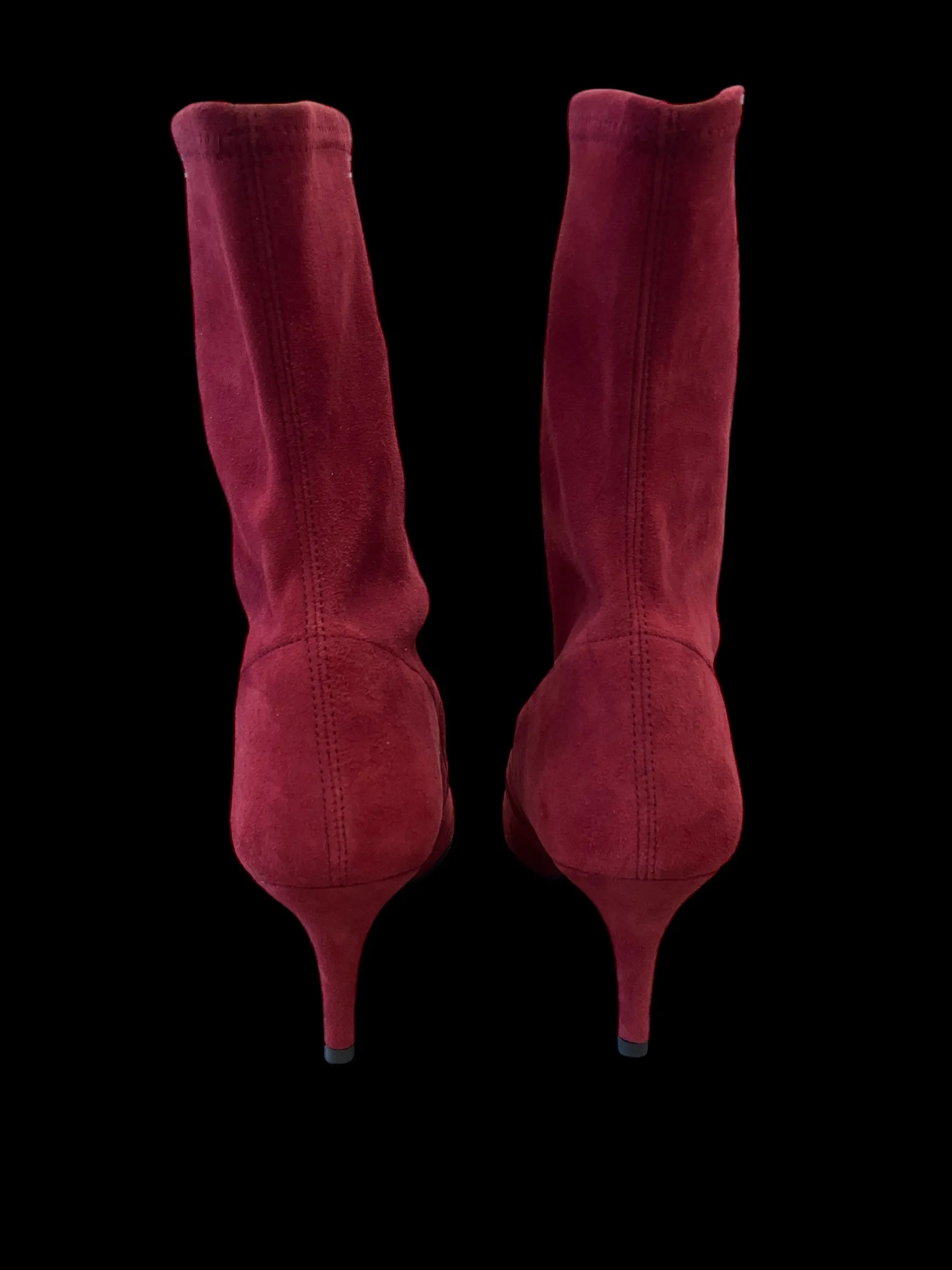 Boots Designer By Stuart Weitzman In Red, Size: 11