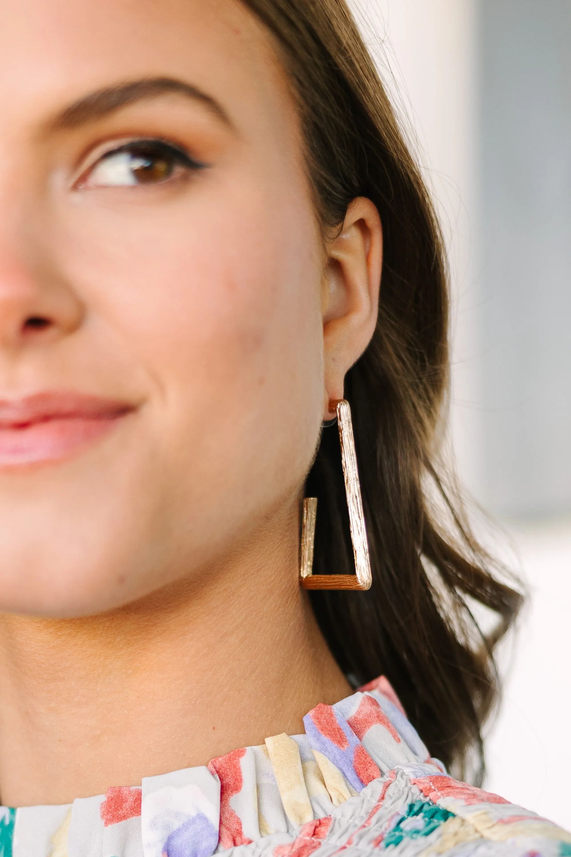 Born This Way Gold Earrings