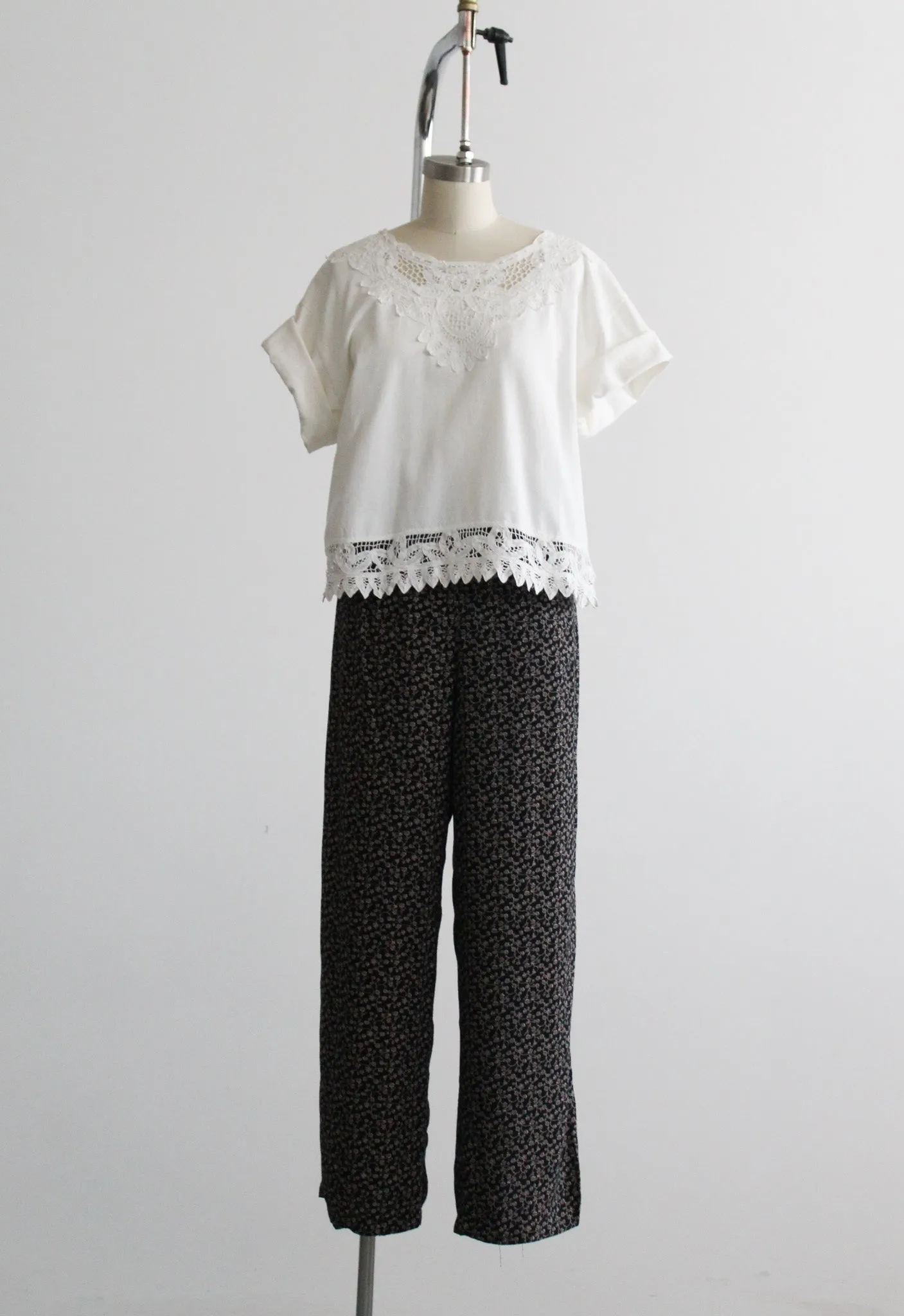 botanical lounge trousers 1919 Vintage