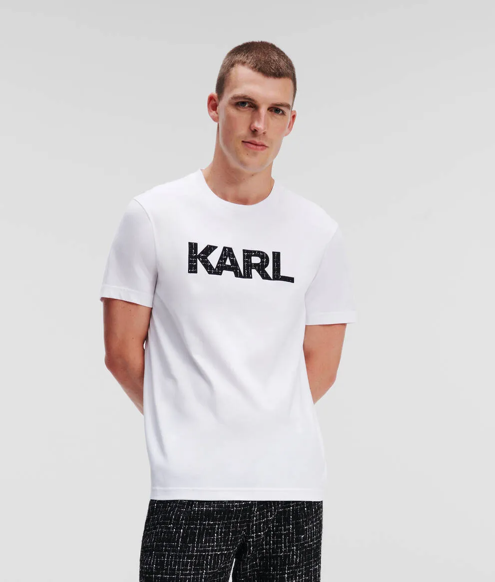 BOUCL KARL LOGO T-SHIRT