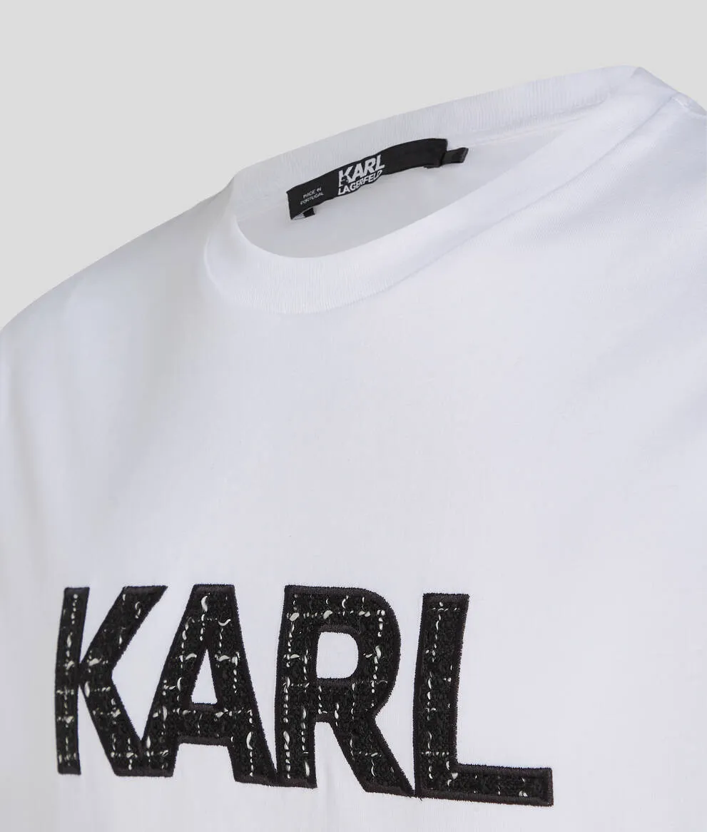 BOUCL KARL LOGO T-SHIRT