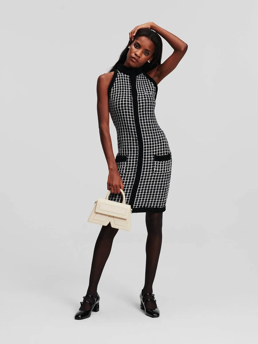 BOUCL KNIT DRESS
