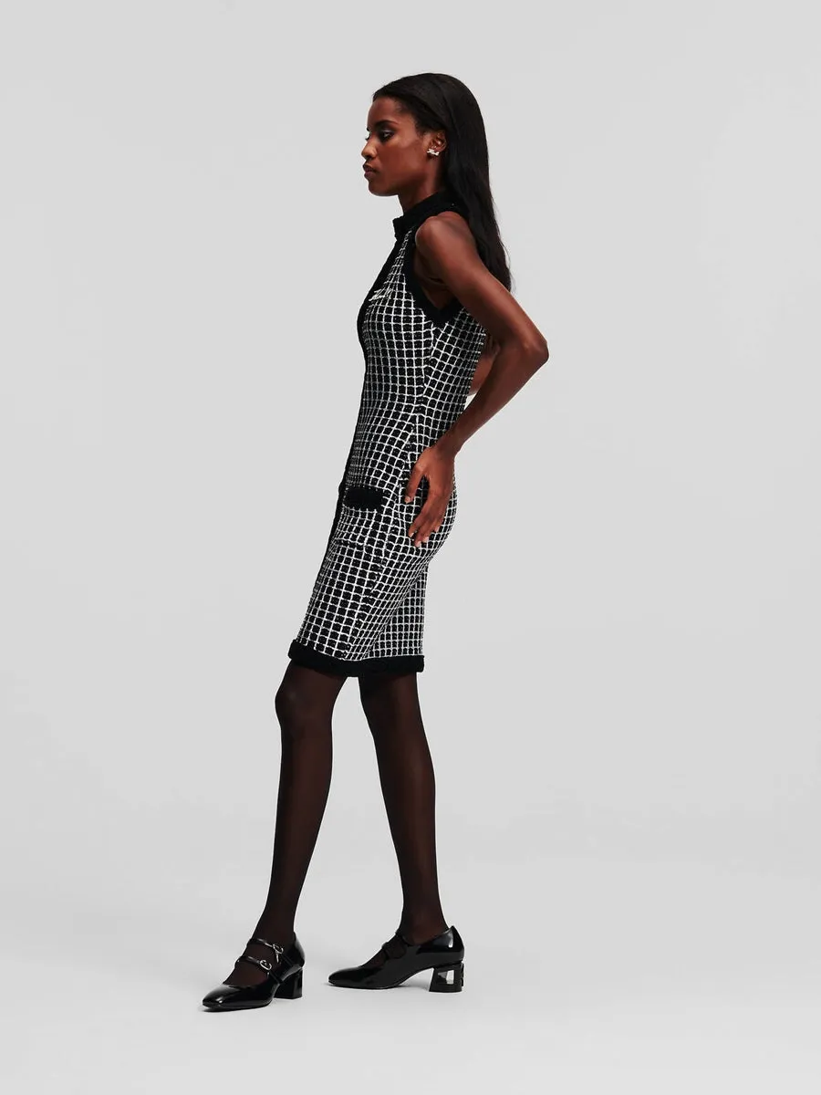 BOUCL KNIT DRESS