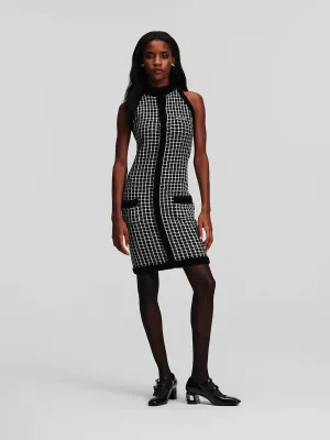 BOUCL KNIT DRESS
