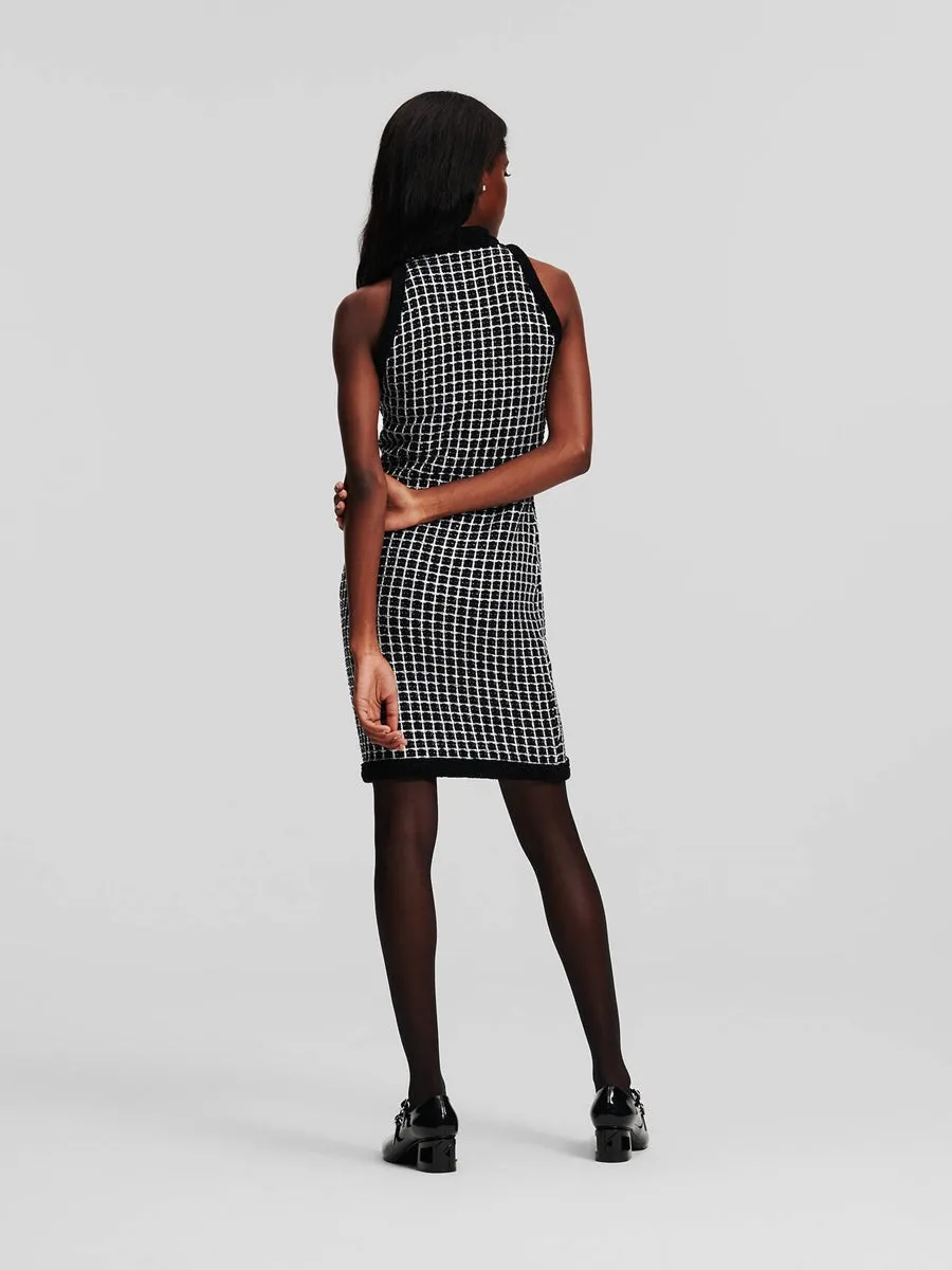 BOUCL KNIT DRESS