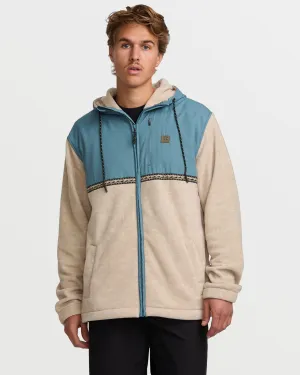 Boundary Lite Zip Sweatshirt - Bleached Sand Billabong