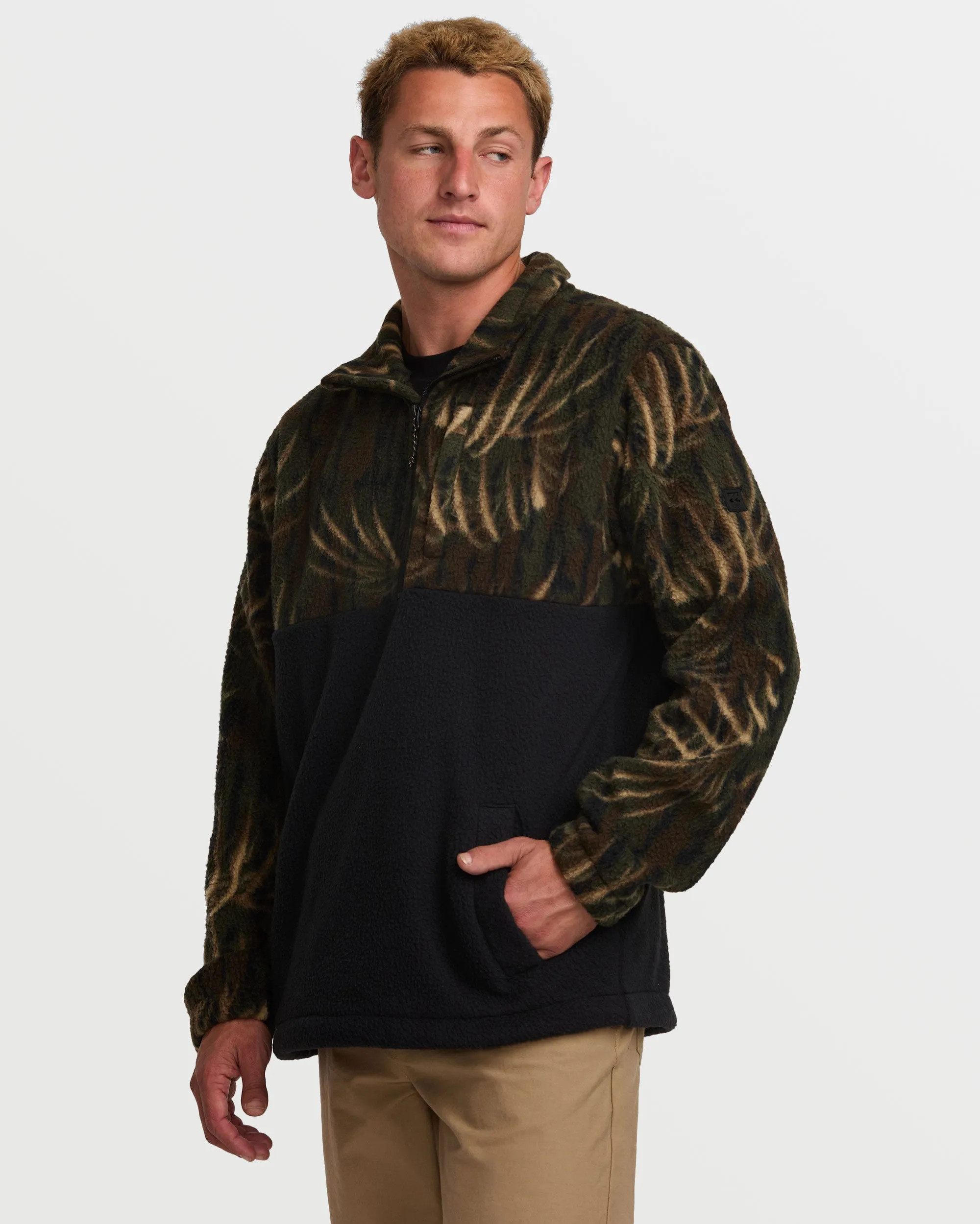 Boundary Mock Sweatshirt - Camo Billabong
