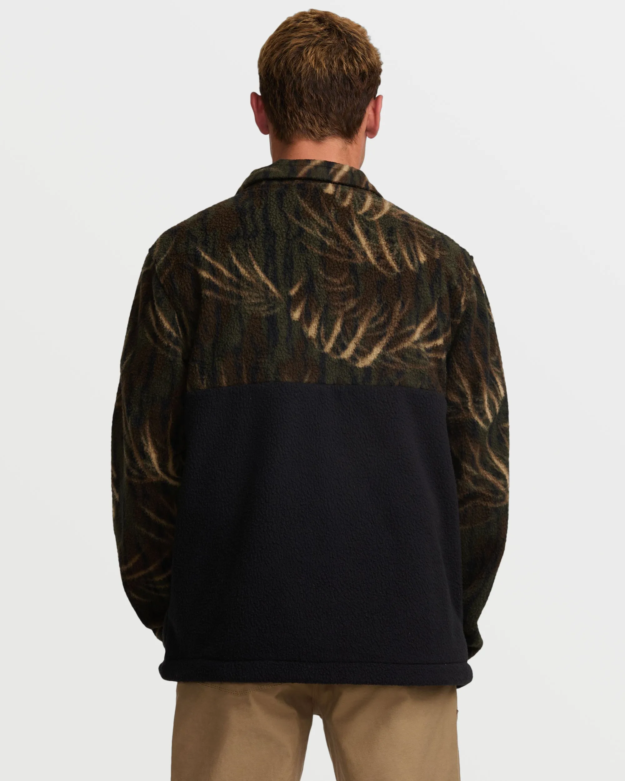 Boundary Mock Sweatshirt - Camo Billabong