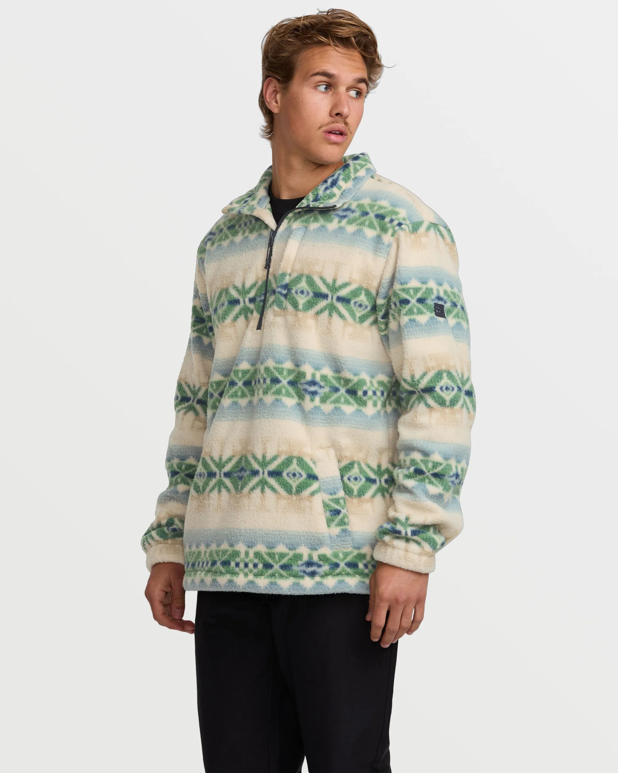 Boundary Mock Sweatshirt - Chino Billabong