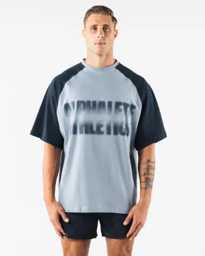 Box Tee - Slate Alphalete Athletics