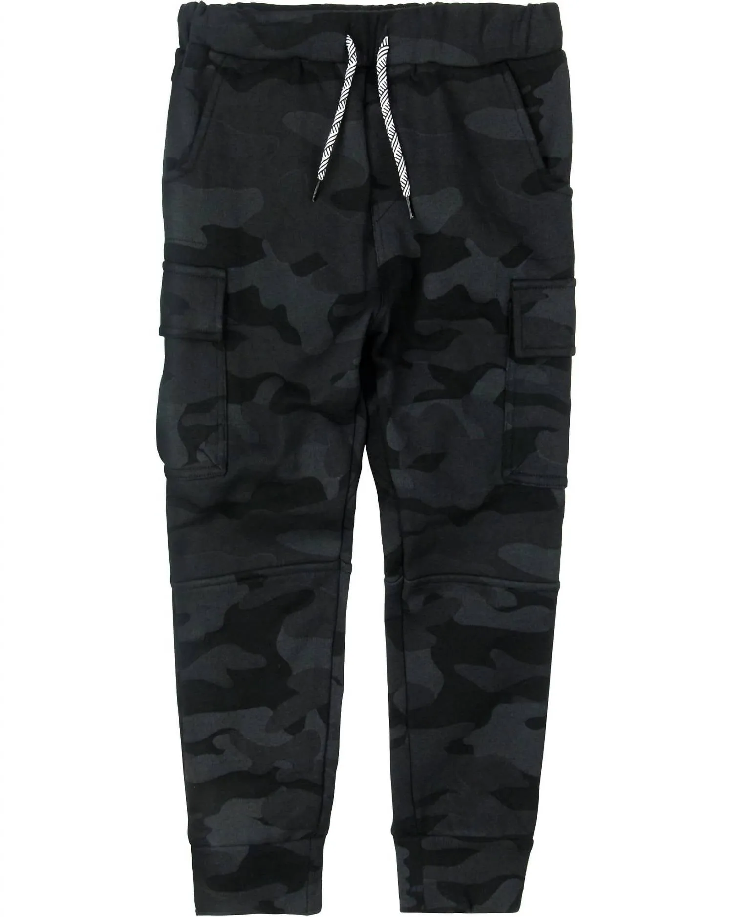 Boy's Empire Sweatpants In Washed Black
