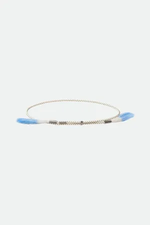 Braided Leather Tassel Adjustable Hat Band - Dove Brixton