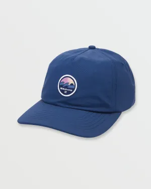 Breakdown Snapback Hat - Deep Blue Billabong