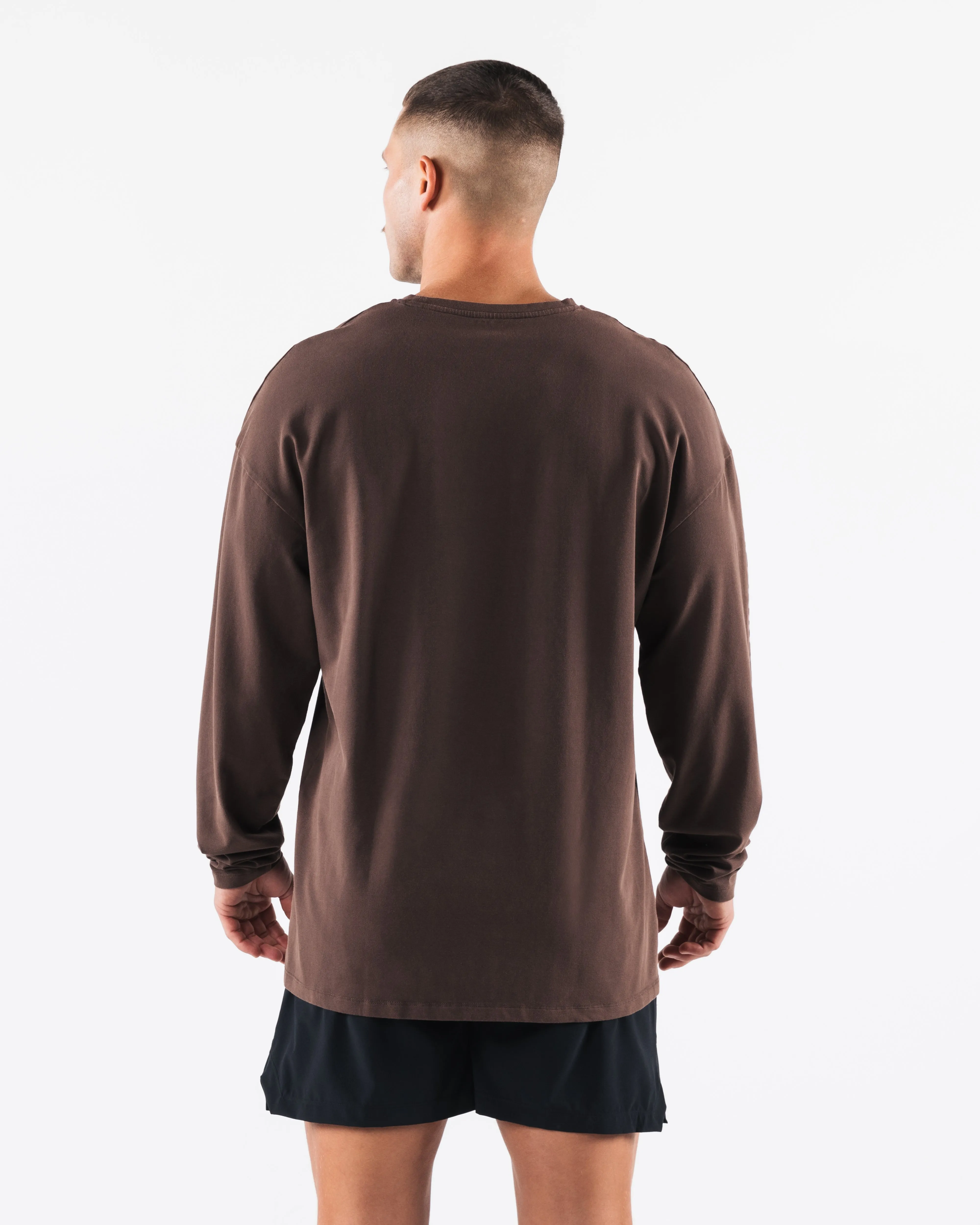 Breathe More LS Tee - Cashmere Alphalete Athletics