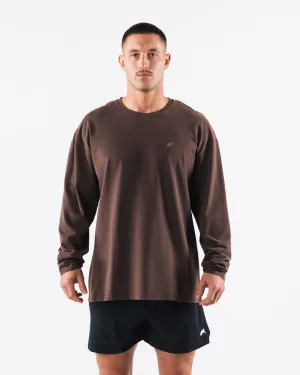 Breathe More LS Tee - Cashmere Alphalete Athletics