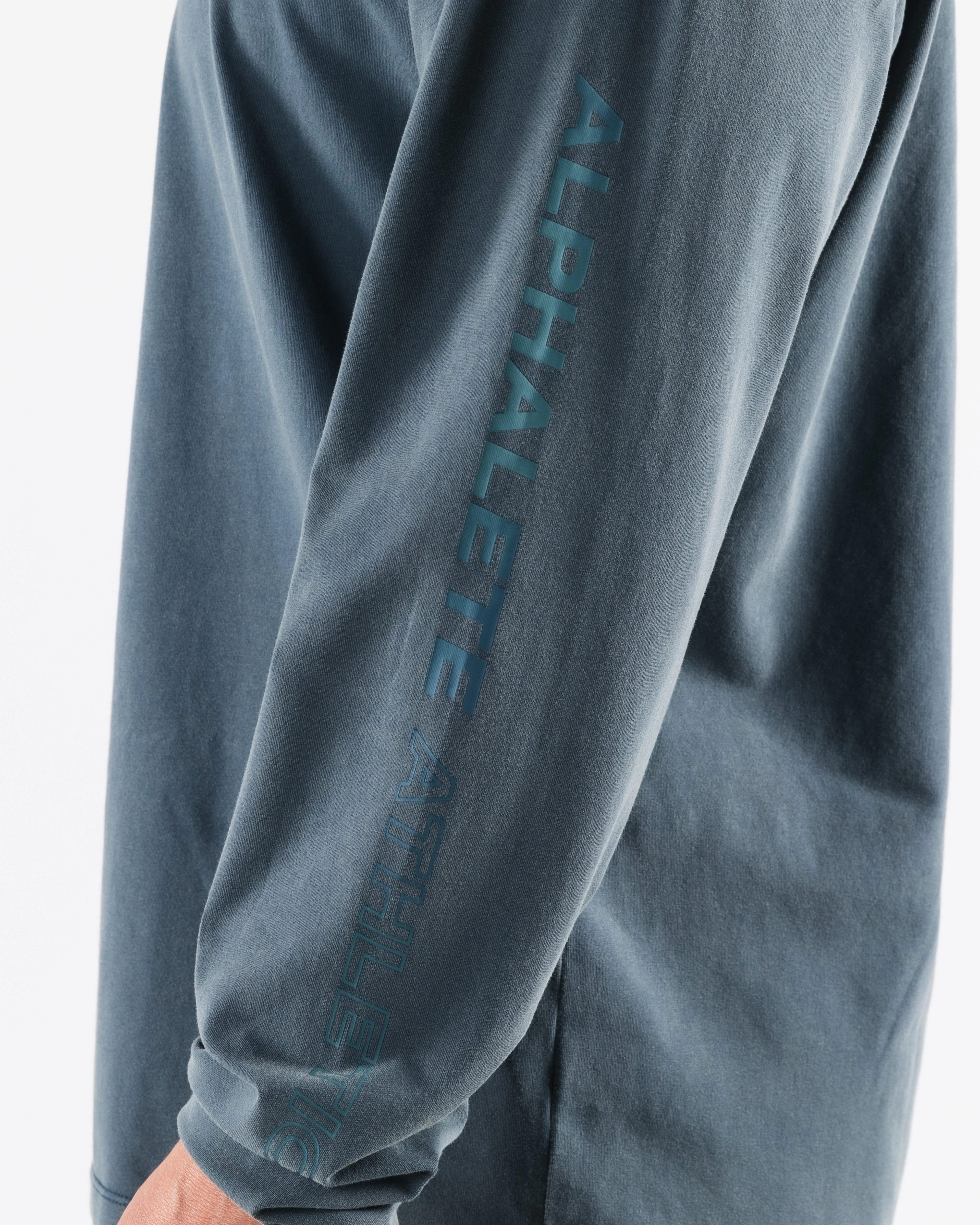Breathe More LS Tee - Moonlit Alphalete Athletics