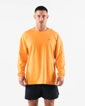 Breathe More LS Tee - Sun Beam Alphalete Athletics