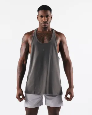 Breathe More Stringer - Pewter Alphalete Athletics