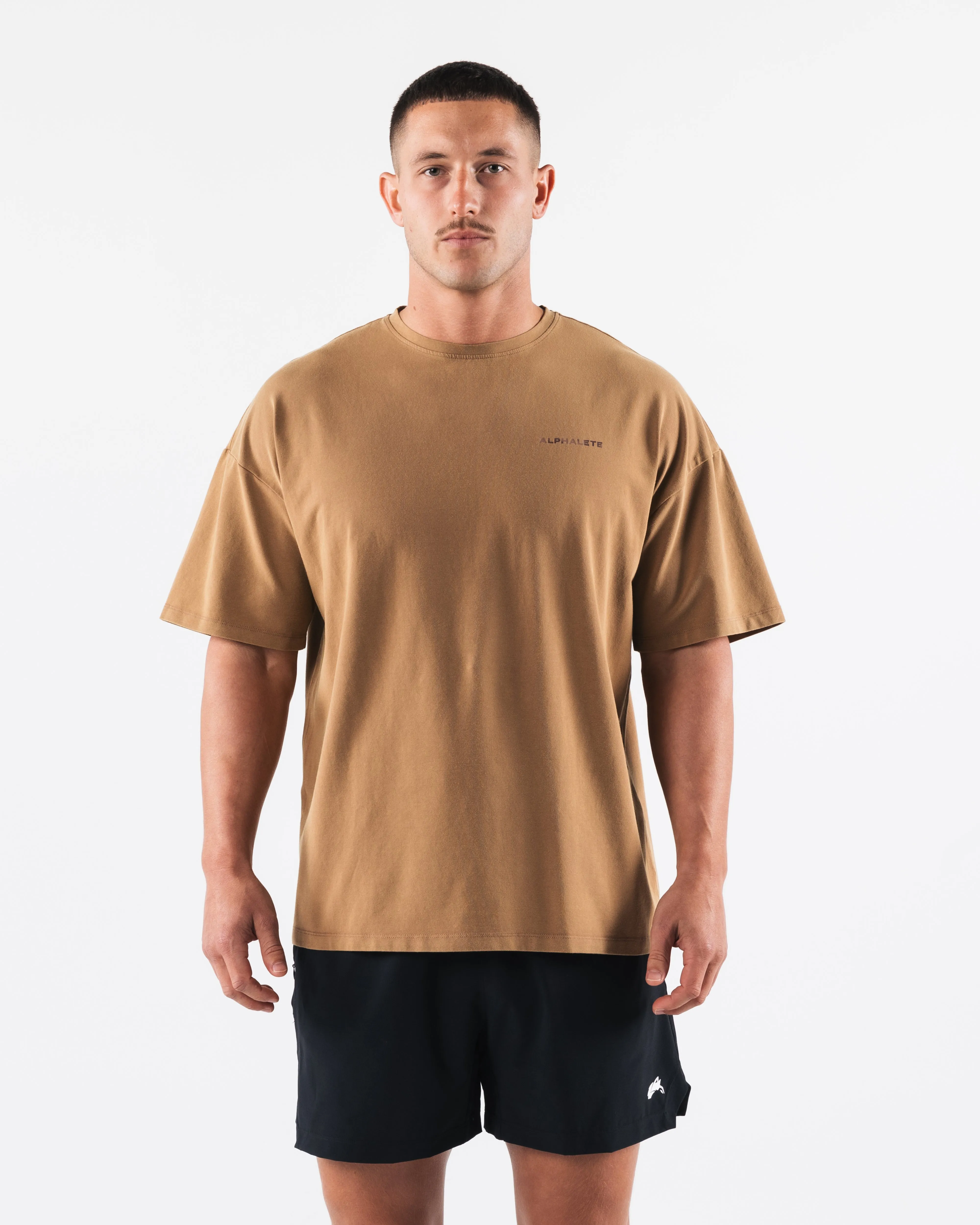 Breathe More Tee - Magnetic Field Alphalete Athletics