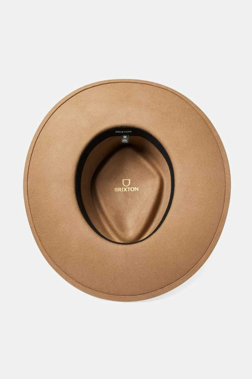 Brenton Convertabrim Fedora - Tobacco Brown Brixton