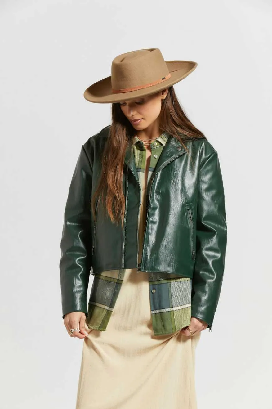 Brenton Convertabrim Fedora - Tobacco Brown Brixton