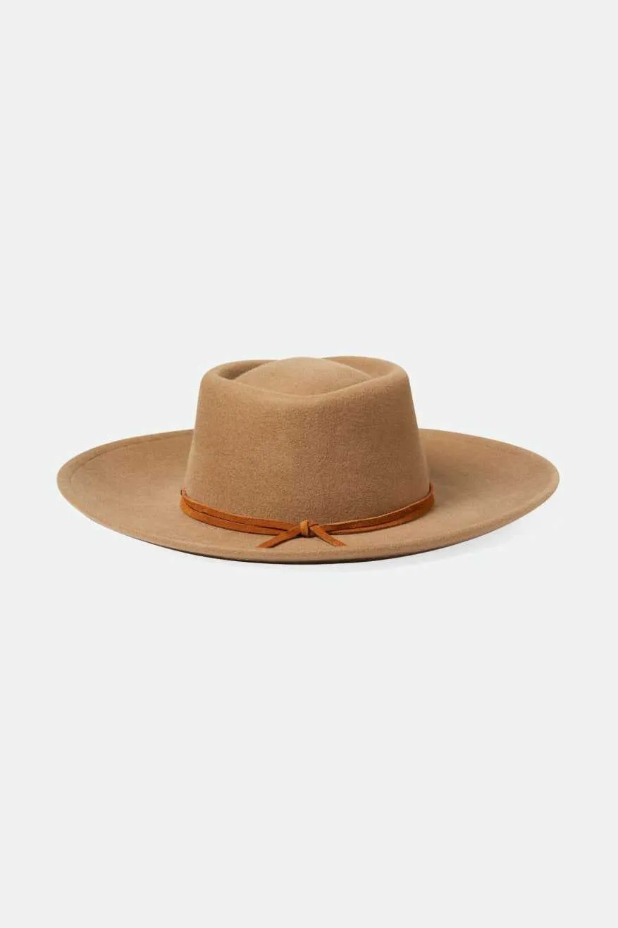 Brenton Convertabrim Fedora - Tobacco Brown Brixton