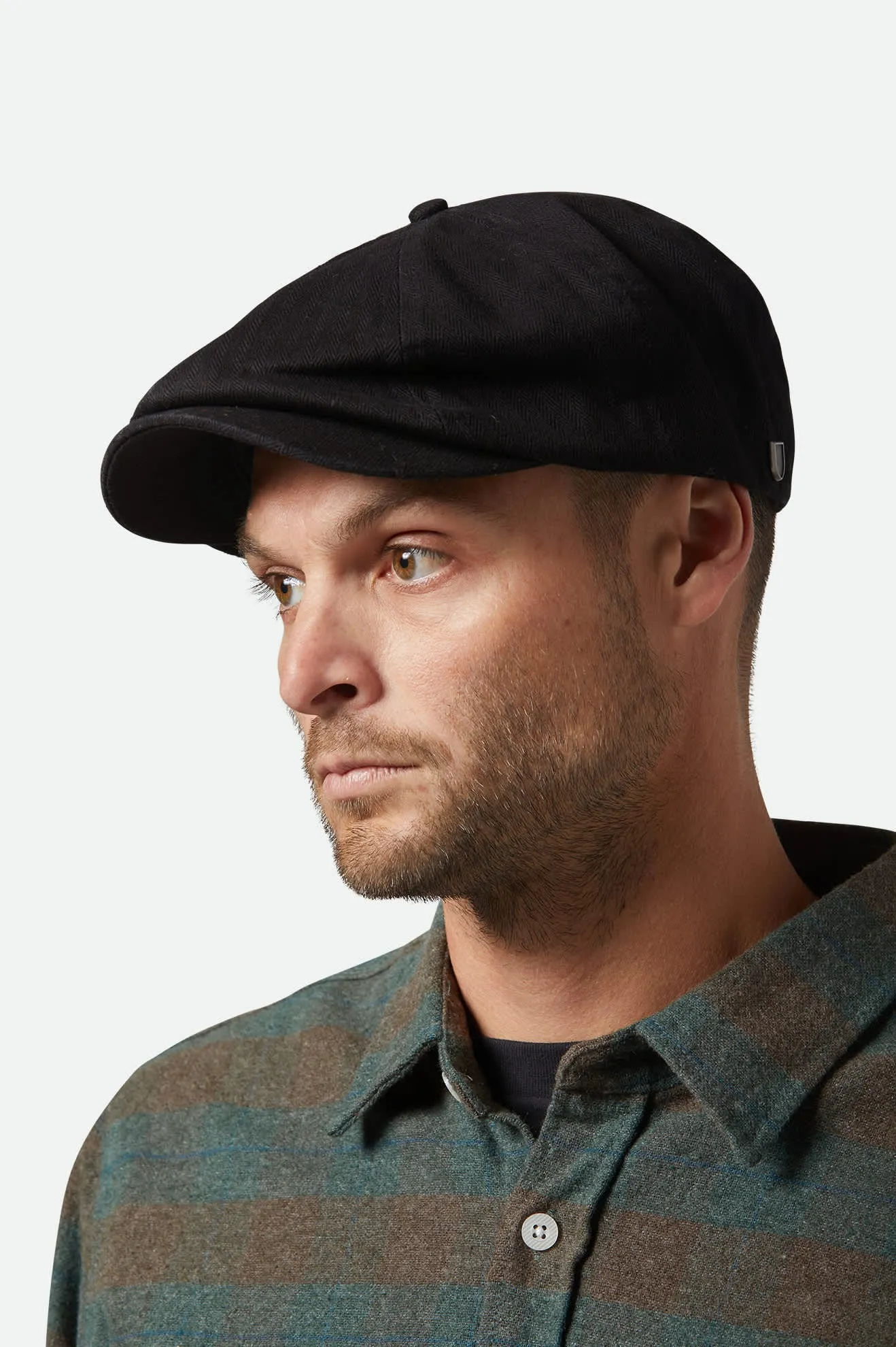 Brood Newsboy Cap - Black Brixton