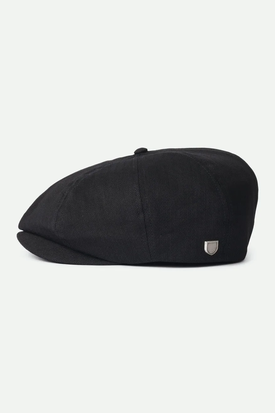 Brood Newsboy Cap - Black Brixton