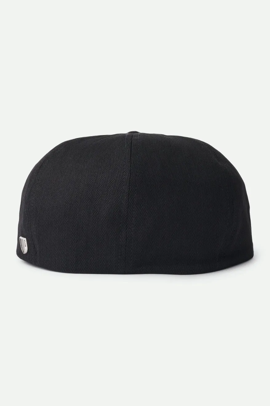 Brood Newsboy Cap - Black Brixton