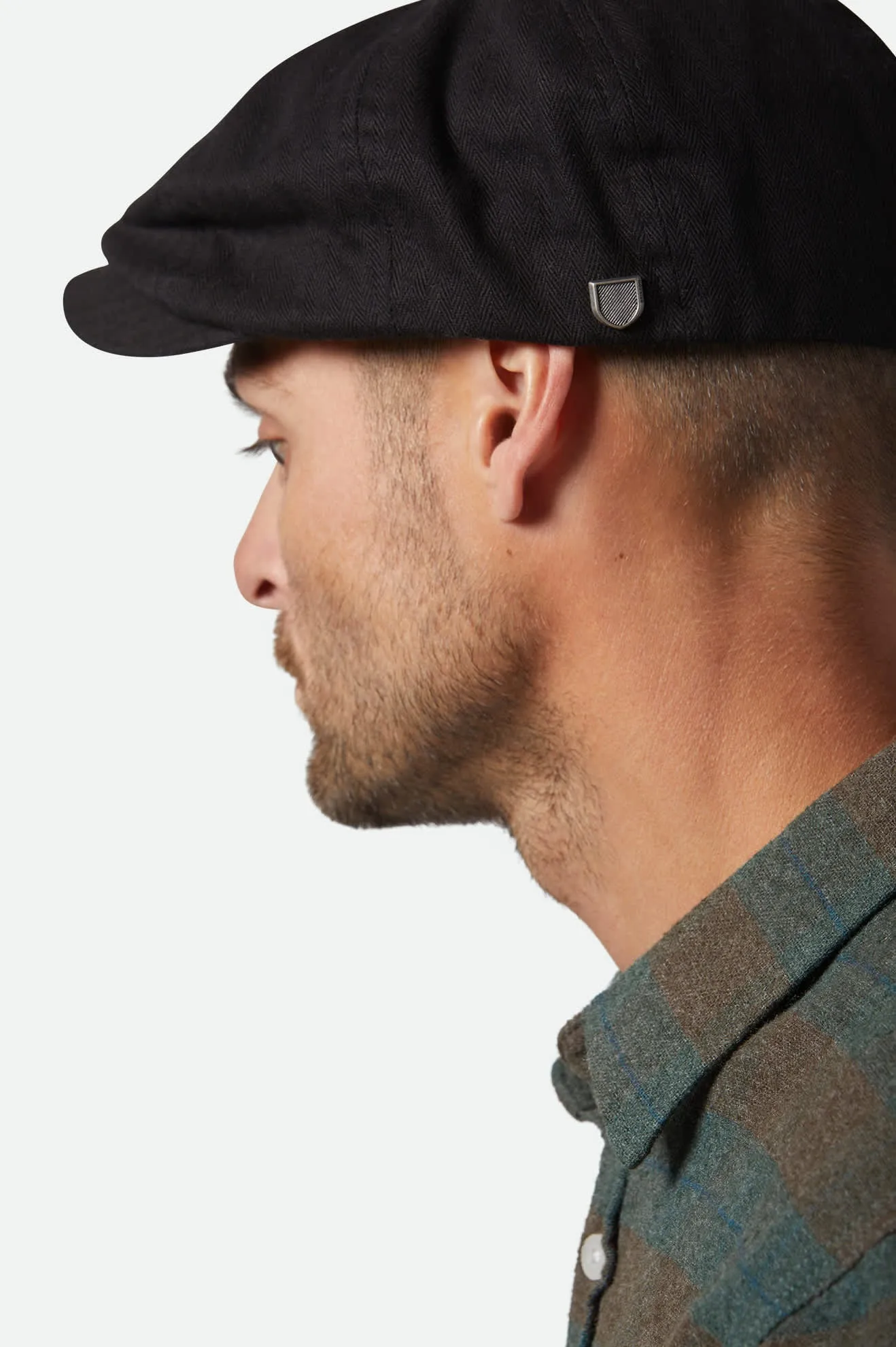 Brood Newsboy Cap - Black Brixton