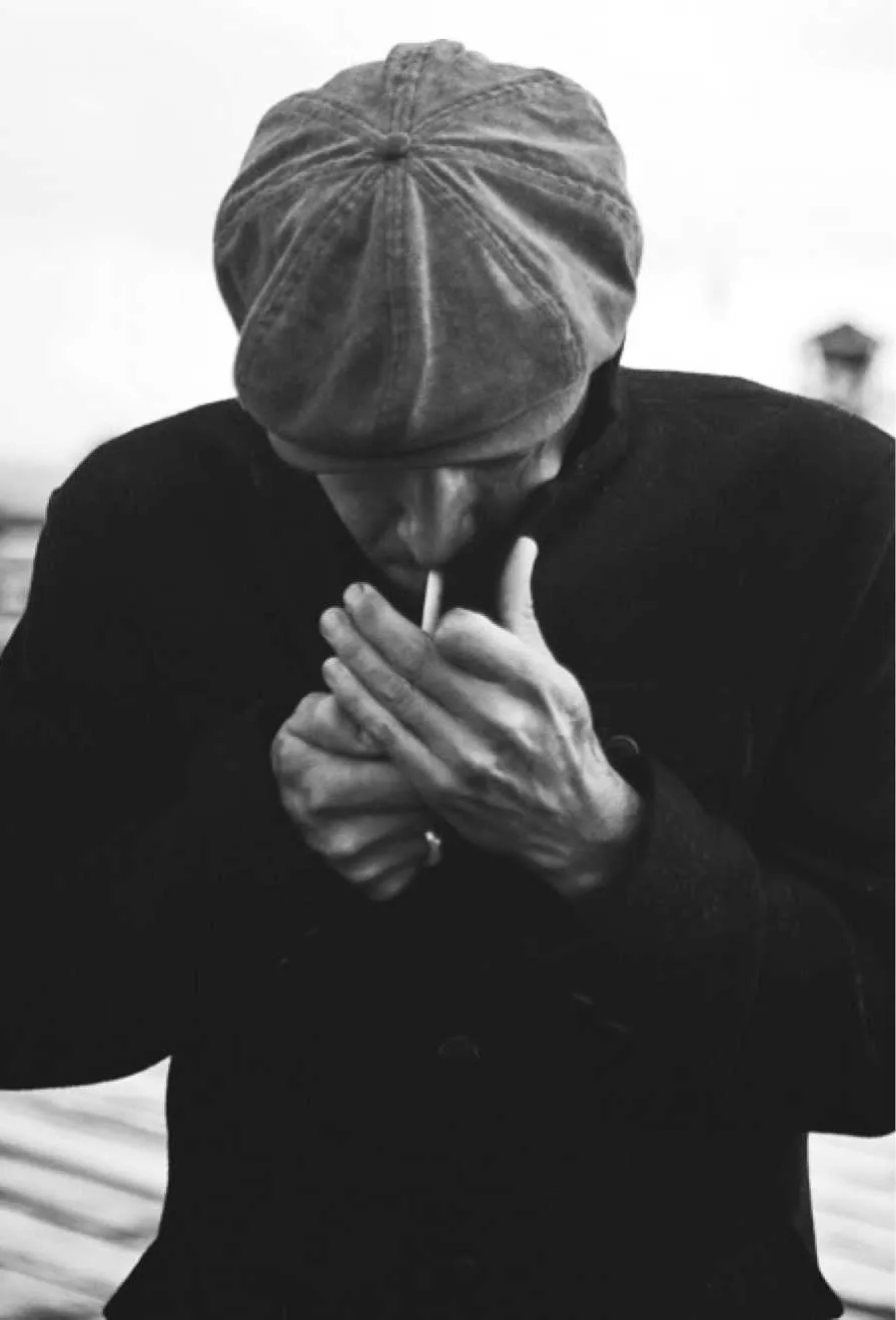 Brood Newsboy Cap - Brown/Khaki Brixton