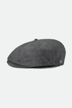 Brood Newsboy Cap - Grey/Black Brixton