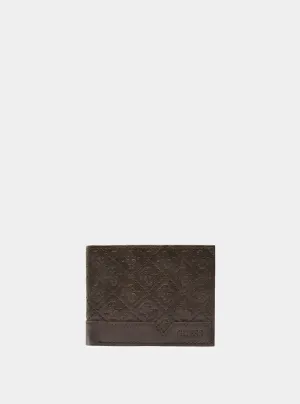 Brown Duane Slimfold Wallet Guess