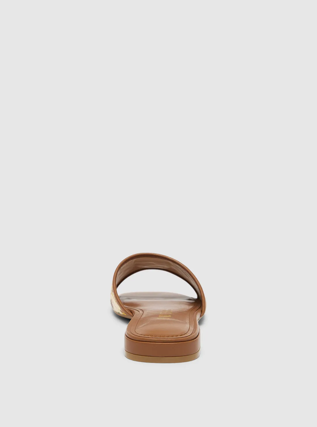 Brown Floral Tampa Slides Guess